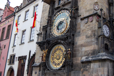 A picture of the Astronomical Clock
