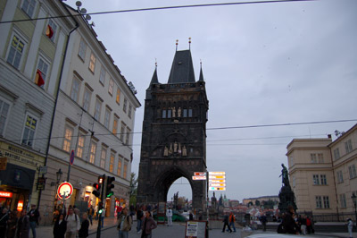 A picture of the Charles Bridge Tower