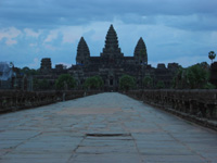 Angkor Wat på kvällen, utan människor