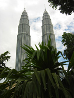 Petronas Twin Towers på dagen