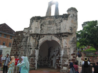 Ruiner från A'Famosa-fortet
