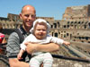 Picture of Me and Emilia in Colosseum