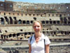 Picture of Fredrika in Colosseum